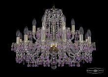 Люстра Bohemia Ivele Crystal 1410/12+6/240 G V7010