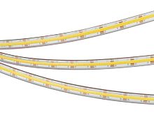 Светодиодная лента герметичная COB-PS-X640-12mm (23 W/m, IP67, CSP, 5m)