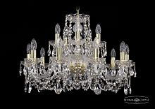 Подвесная люстра Bohemia Ivele Crystal 1402/10+5/240 G