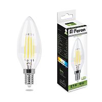 Лампа светодиодная Feron E14 5W 4000K 25573