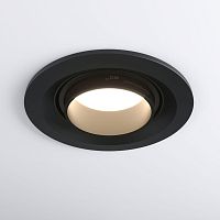 Потолочный светодиодный светильник Elektrostandard Zoom 15W 3000K черный 9920 LED