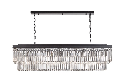 Люстра MAK-interior Odeon WTL2107-1200BK-CL