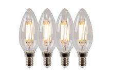 Лампочка светодиодная диммируемая Lucide LED BULB E14 4W 2700K 49023/14/60 4 шт.