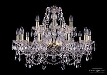 Подвесная люстра Bohemia Ivele Crystal 1411/10+5/240 G