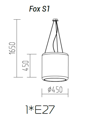Подвесной светильник TopDecor Fox S1 фото 4