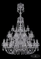 Люстра Bohemia Ivele Crystal 1402/20+10+5/400/XL-158/3d Ni