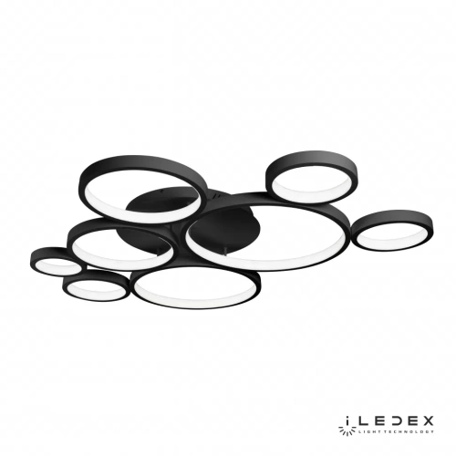 Потолочная люстра iLedex Ring Star 9004-8L-X BK