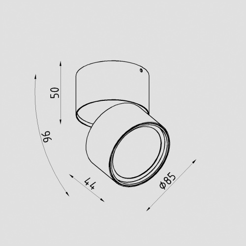 Светильник накладной Lighttech Washer 7W LTM07010 фото 6