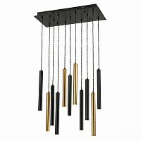 Светильник подвесной ST LUCE Черный LED 1*33W 4000K 2 805Lm Ra IP20 L600xW300xH320 180-240V ST153.443.33