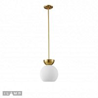 Светильник потолочный iLamp Mono P6079-1 GD+WH