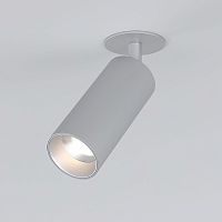 Встраиваемый светодиодный светильник Elektrostandard Diffe 25052/LED 10W 4200K серебро