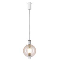 Подвес Favourite Kolbe 4314-1P LED 4000 белый, латунь