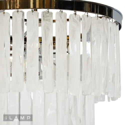 Подвесная люстра iLAMP Ice 10529-5+1P CR фото 4