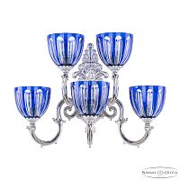 Бра Bohemia Ivele Crystal Verona 7203B15/3+2/210 NW P1 U Clear-Blue/H-1H