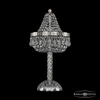 Настольная лампа Bohemia Ivele Crystal 19011L4/H/25IV Ni