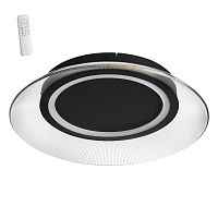 Светильник накладной диммируемый, в комплекте пульт ДУ IP2 LED 3К~6К 48W 22-24V WELLE OVER NovoTech 359190