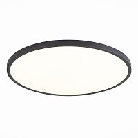 Светильник потолочный ST-Luce FUNCTIONAL Черный LED 1*18W 3000K 1 620Lm Ra>90 120° IP20 D225xH25 220V ST601.432.18