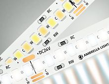 Светодиодная лента Ambrella с регулировкой температуры света GS4151