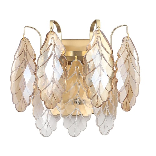 Бра Crystal Lux TREVI AP2 BRASS фото 3