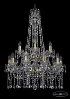 Люстра Bohemia Ivele Crystal 1413/10+5/220/h-92/2d G