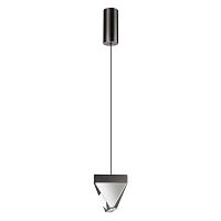 Подвесной светильник Odeon Light L-VISION ODL24 205 RAY брашир черн/металл/хрусталь IP20 LED 5W 320Лм 4000K  6677/5L
