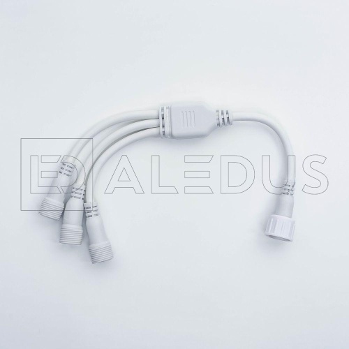 Разветвитель ALEDUS 1-3, 2Pin, белый SP-3Lines-W фото 6
