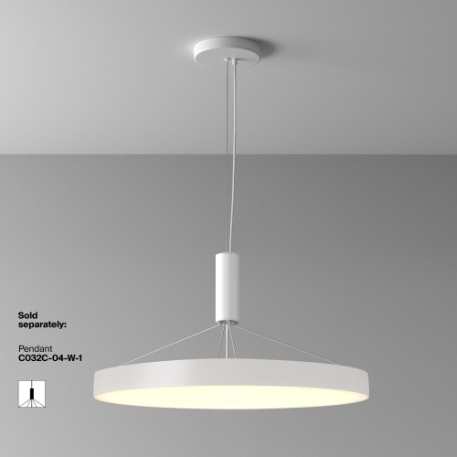 Потолочный светильник Maytoni Technical C032CL-90W3K-RD-W фото 4