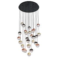 Потолочная люстра Favourite Luna 4371-27P LED 4000 белый, черный, золото