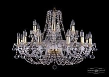 Подвесная люстра Bohemia Ivele Crystal 1406/12+6/300 G Balls