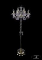 Торшер Bohemia Ivele Crystal 1410T2/8+4/195-165 G V7010