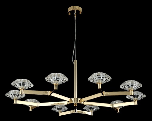 Люстра Crystal Lux REBECA SP10 GOLD фото 4