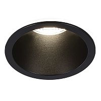 Св-к встр. Черный LED 1*7W 4000K 560Lm Ra80 60° IP20 D60xH79 100-240V ST754.448.07